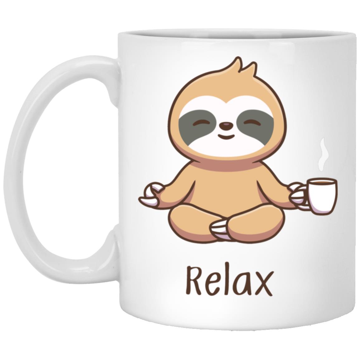 Relax Sloth Mug 11oz