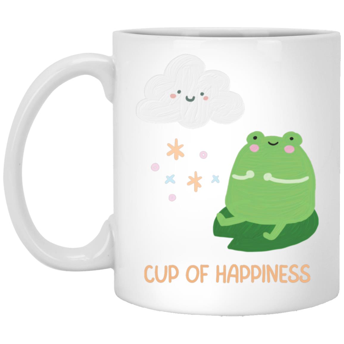 Cup of Happiness Frog Mug 11oz