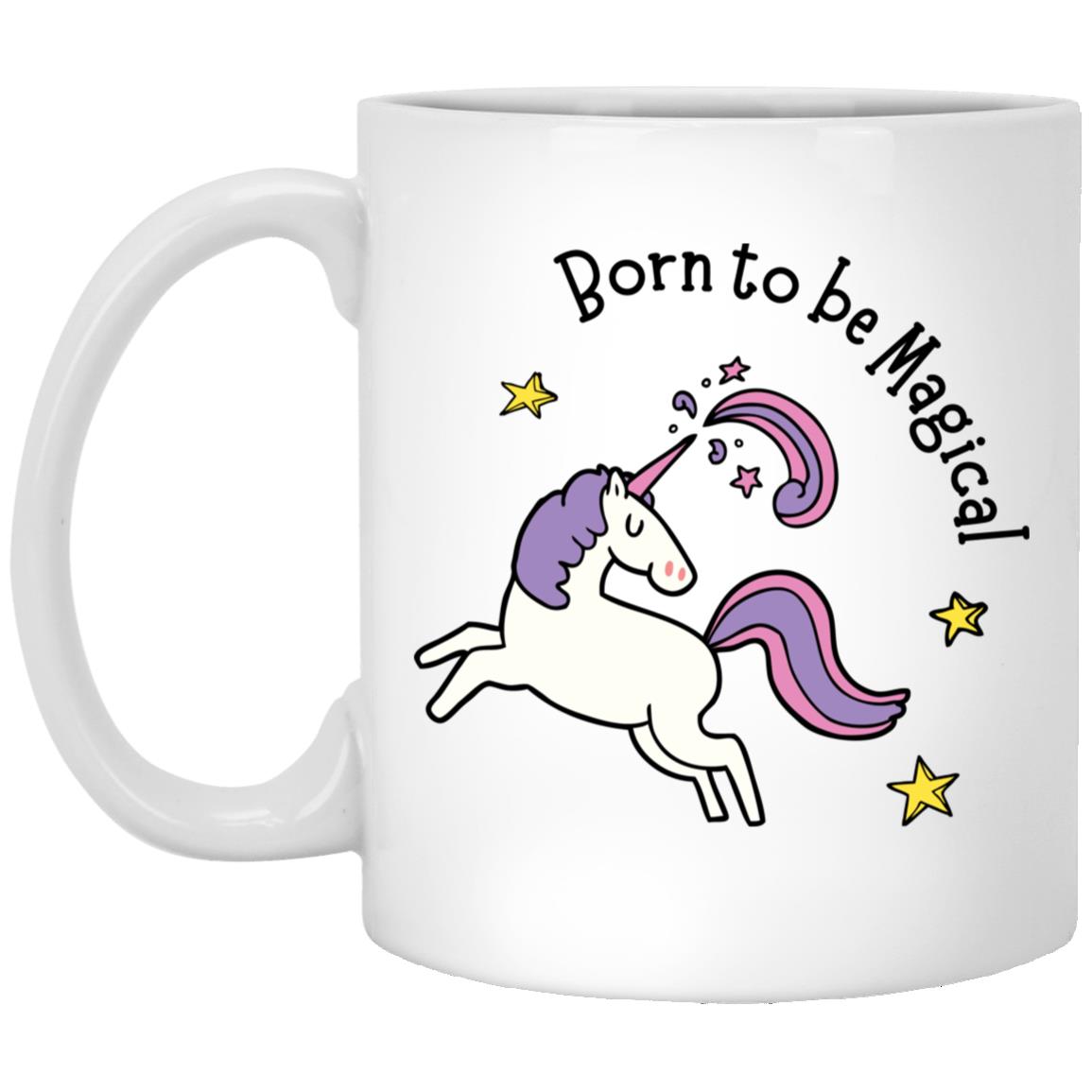 Born to be Magical Unicorn Mug 11oz