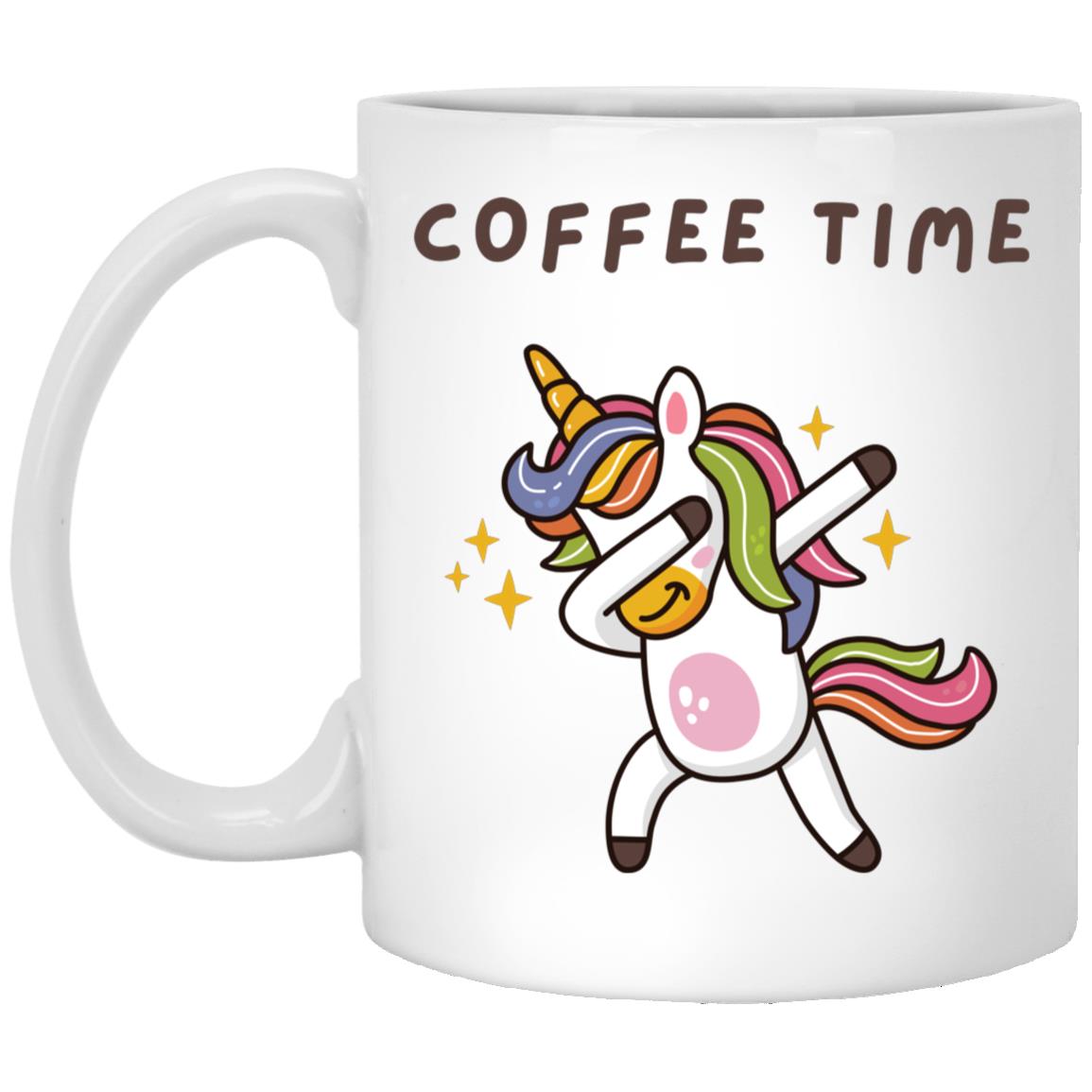 Coffee Time Unicorn Mug 11oz