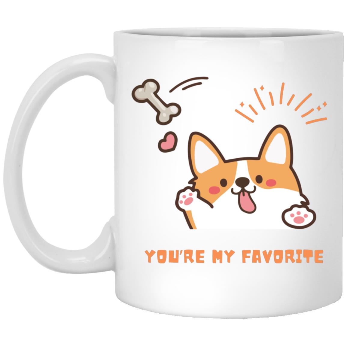 You're My Favorite Dog Mug 11oz