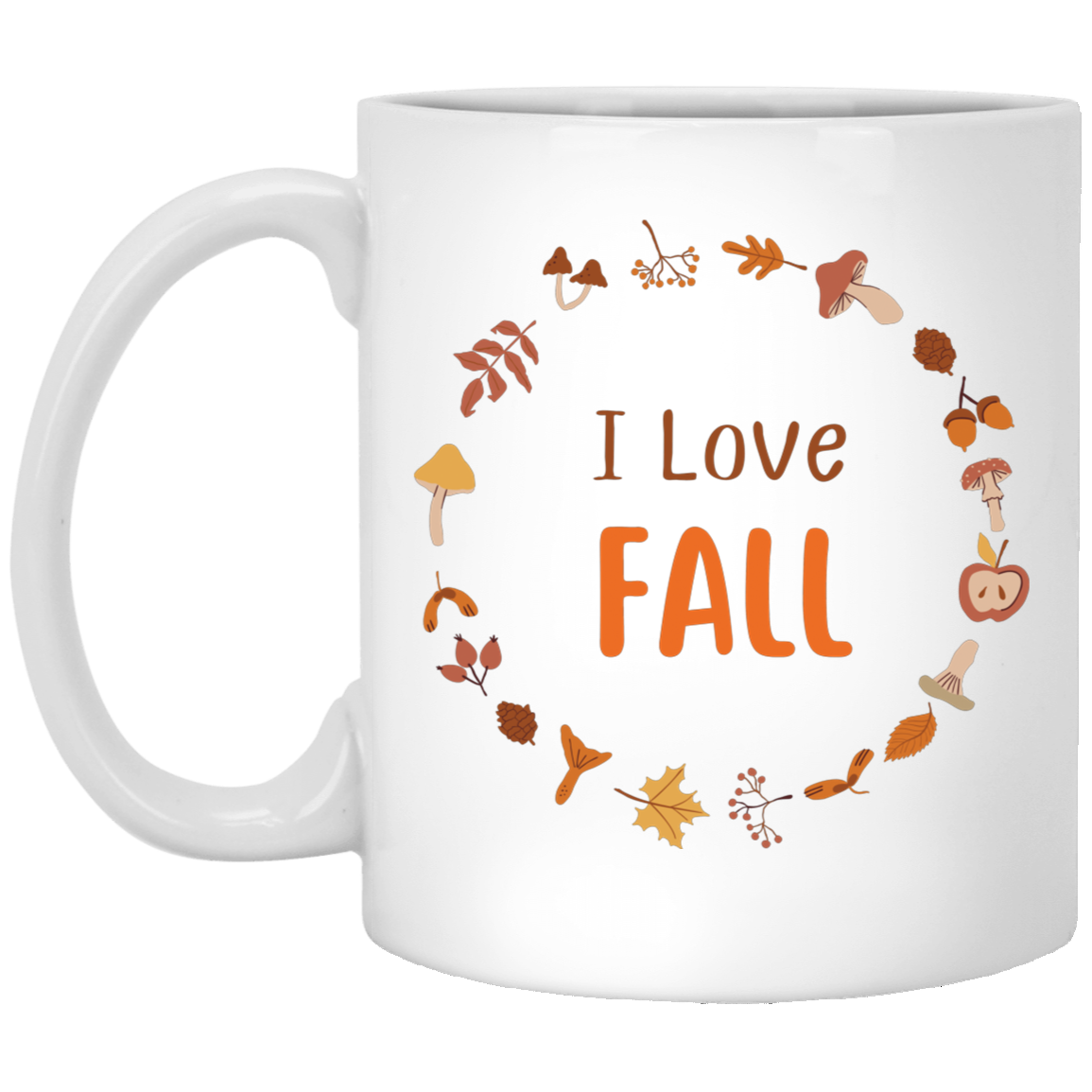 I Love Fall Mug 11oz