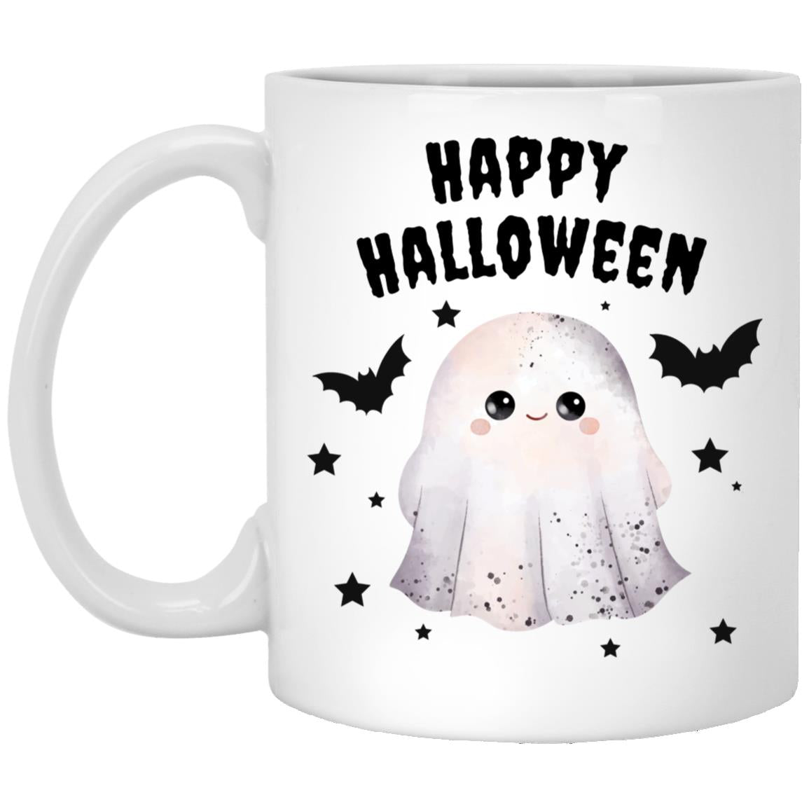 Happy Halloween Cute Ghost Mug 11oz