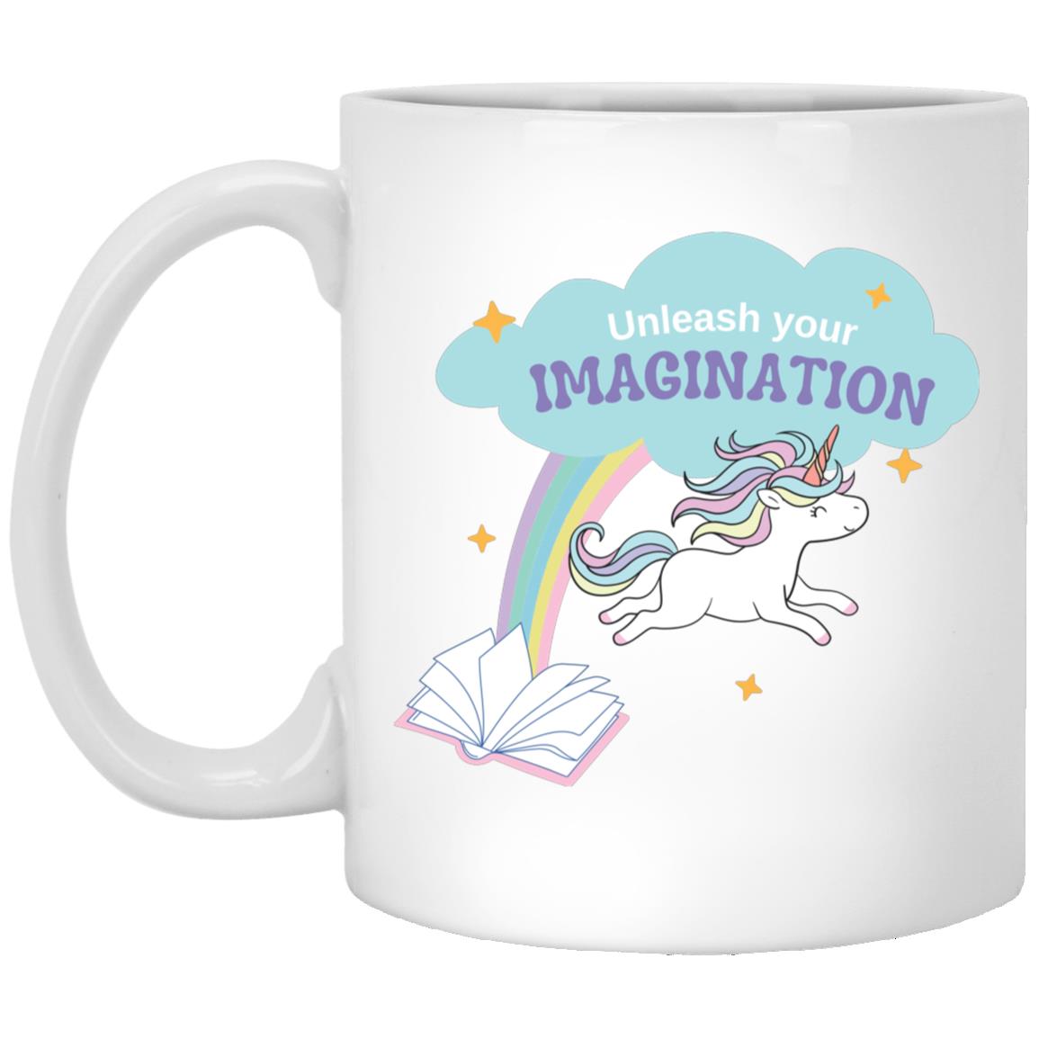 Unleash your Imagination Unicorn Mug 11oz