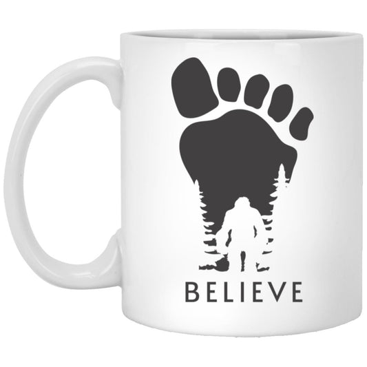 Believe Bigfoot Mug 11oz